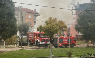 Denizli'de Gizemli Yangın: Minibüs Alevlere Teslim