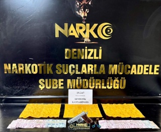 Denizli'de Yüksek Miktarda Uyuşturucu Operasyonu