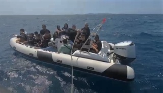 Didim Denizlerinde Kurtarılan Göçmenler
