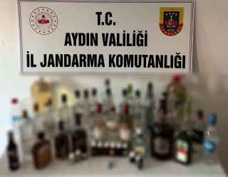 Didim'de Sahte Alkol Üretimi Yapan Şüpheli Yakalandı