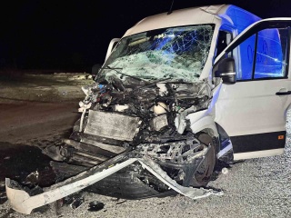 Edirne'de Şaşkın Kazada Hurdaya Dönen Panelvan