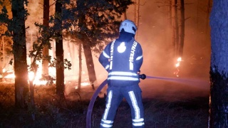 Edirne'deki Devasa Orman Yangını