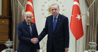 Erdoğan ve Bahçeli'nin Kapalı Kapılar Ardındaki Görüşmesi