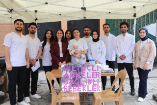 Erzincan Binali Yıldırım Üniversitesi Hemşirelik Bölümü öğrencileri topluma hizmet uygulamaları sunuyor