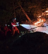 Eskişehir'deki Orman Yangınına Gece Müdahalesi