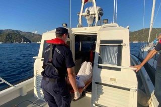 Fethiye Açıklarında Yaralı Vatandaşın Dramı