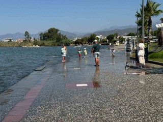 Fethiye'de Deniz Suyunun Yükselişi