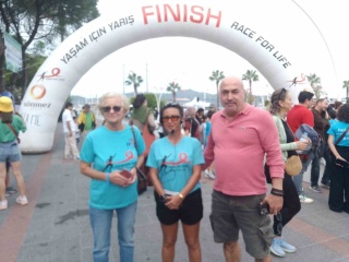 Fethiye'de Farkındalık İçin Adım Adım: Yaşam İçin Yarış