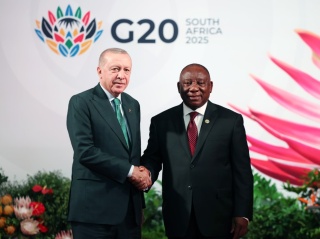G20 Zirvesi'nde Erdoğan ve Ramaphosa'nın Buluşması