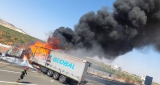 Gaziantep-Nizip Otoyolunda Feci Tır Kazası