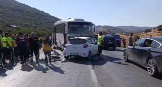 Gaziantep'te Zincirleme Kaza: 1 Ölü, 3 Yaralı