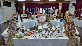 Gediz'de Halk Eğitim Merkezi'nin Yıl Sonu Sergisi Büyük İlgi Gördü