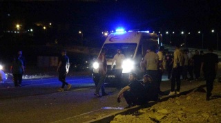 Gercüş'teki Korkunç Motosiklet Kazası