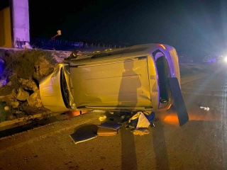 Haymana'da Zincirleme Trafik Kazası: 4 Yaralı, 2 Eşek Telef Oldu