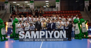 HDI Sigorta Hentbol Erkekler Türkiye Kupası Finalinde Beşiktaş Şampiyon Oldu