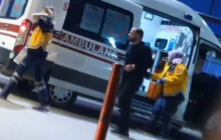 İnegöl'de Köpeğe Çarpan Araç Tarlaya Uçtu