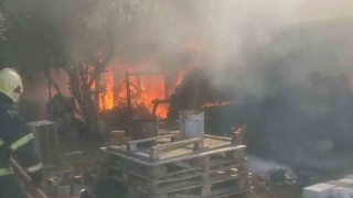 İnegöl'deki Bağ Evi Yangını