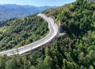 Isırlık Tabiat Parkı'na Açılan Yeni Yoldan Güvenli ve Rahat Ulaşım
