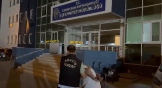 İskenderun'da Kaçak Zanlı Yakalandı