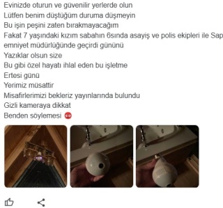 İstanbul'dan Sakarya'ya Gizli Kamera Skandalı