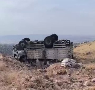 Kahta'da Kamyonet Kazası: 5 Yaralı