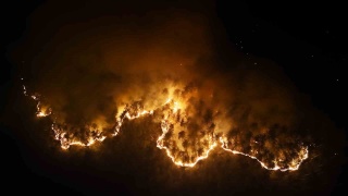 Karabük'te Orman Yangını ile Mücadele