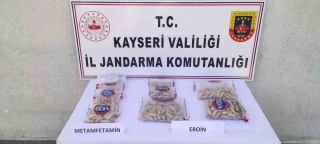 Kayseri'de Uyuşturucu Taşıyan Yabancılar Yakaladı