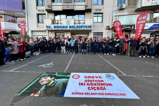 Konak Belediyesinde İşçiler Tam Gün İş Bırakma Kararı Aldı