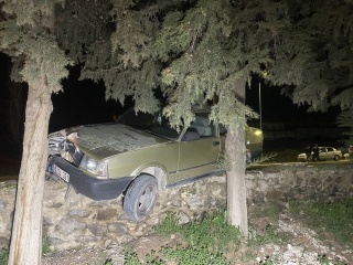 Kula ilçesinde Otomobil Kazası: Sürücü Kalp Krizi Geçirdi