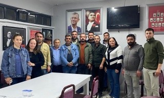 Kula'da CHP İlçe Başkanlığı'na Hüseyin Yardımcı Seçildi
