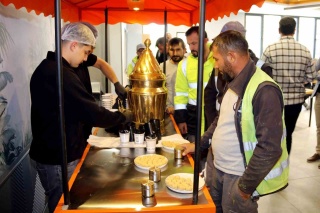 Kütahya OSB'de Sıcak Sahlep Etkinliği