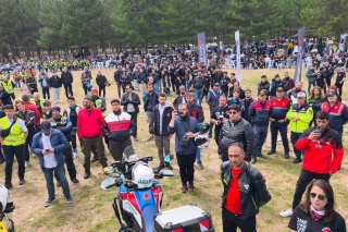 Kütahya'da Motosiklet Tutkunlarının Buluşma Heyecanı