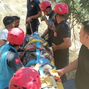 Kuyucak’ta Dere Kenarında Baygın Bulunan Adam Kurtarıldı