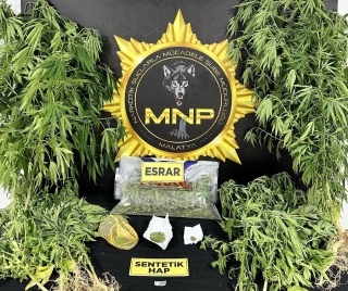 Malatya'da Uyuşturucu Operasyonunda Ele Geçirilenler