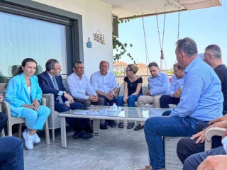 Manisa'da Duygusal Veda: Kasapoğlu'ndan Taziye Ziyareti