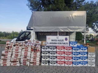 Manisa'da Kaçak Tütün ve Sigara Kağıdı Operasyonu