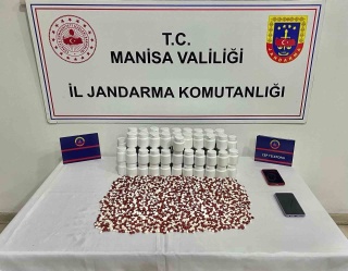 Manisa'da Sentetik Ecza Hapı Operasyonu