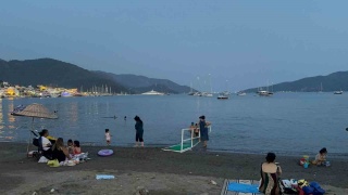 Marmaris'te Akşam Denizi Keyfi