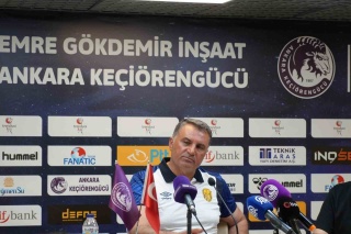 MKE Ankaragücü Teknik Direktörü Mustafa Kaplan'dan Açıklamalar