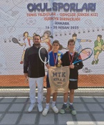 MTK Koleji Yıldız Erkekler Tenis Takımı Türkiye 4.'sü Oldu