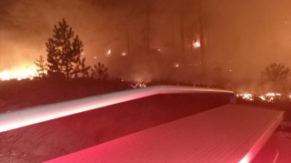 Muğla'nın Yatağan İlçesindeki Orman Yangını Söndürme Çalışmaları