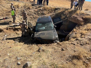 Muş'taki Kazada Üç Kişi Yaralandı