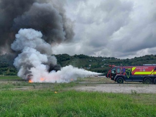 Ordu-Giresun Havalimanı'nda Acil Durum Tatbikatı