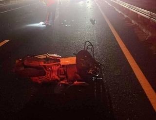 Salihli'de Motosiklet Kazasında Acı Kayıp