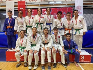 Salihli'nin Genç Judocuları Madalyaları Topladı