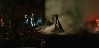 Samanlık Yangını Evi Küle Çevirdi