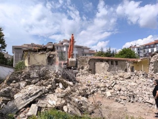 Sandıklı'da Eski Cezaevi Parka Dönüşüyor