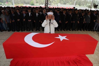 Şehit Jandarma Uzman Çavuş Mehmet Ali Yıldırım'ın Hüzünlü Veda Töreni