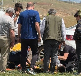 Siirt’te Otomobil Kazasında 1 Kişi Yaralandı