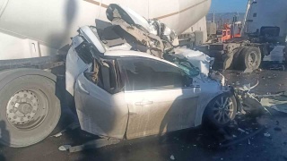 Silifke'de Tehlikeli Anlar: Kaza Zincirlemesi